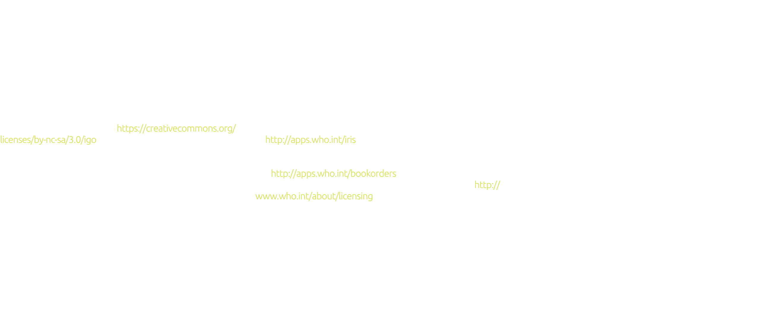 TDR annual report 2020: building the science of solutions ISBN 978-92-4-002533-2 (electronic version) ISBN 978-92-4-0   