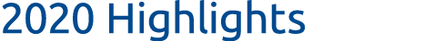 2020 Highlights